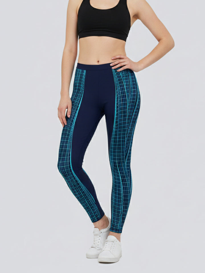Damen Sportleggings mit stylischem Sternen-Design und hohem Bund Skjora