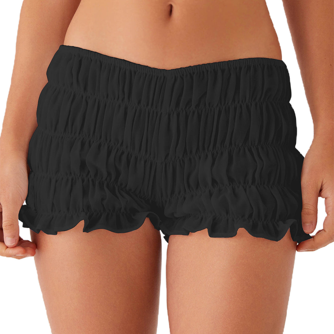 Dame Smock-Shorts med voluminøs snitt Skjora