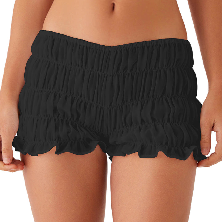 Dame Smock-Shorts med voluminøs snitt Skjora