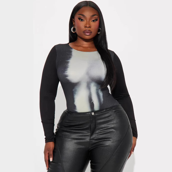 Damer Langermet Bodysuit Skjora