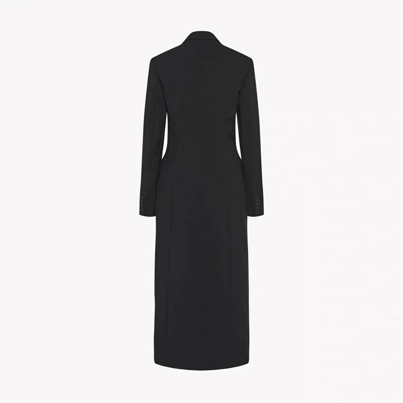 Kvinne Double-Breasted Blazer med Løs Passform Skjora