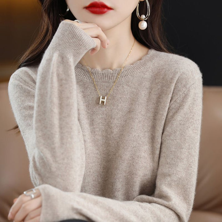 Damer Fin Cashmere Genser Skjora