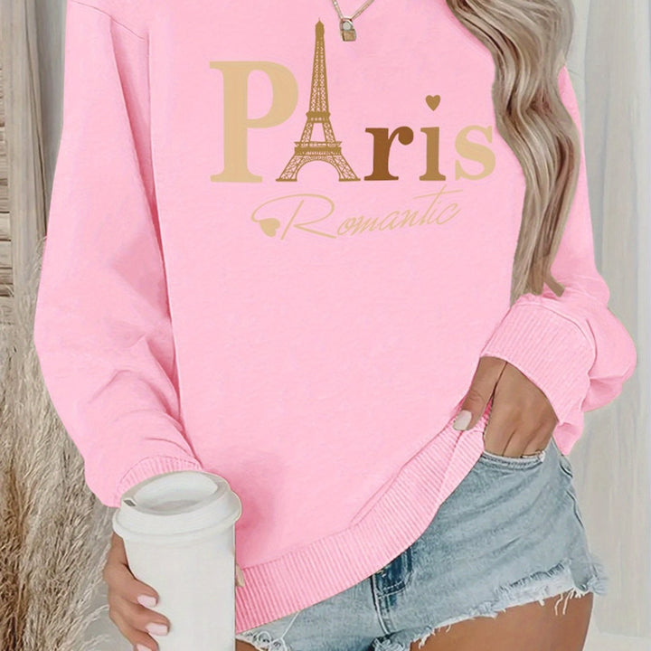 Kvinnegenser med romantisk Paris-design Skjora