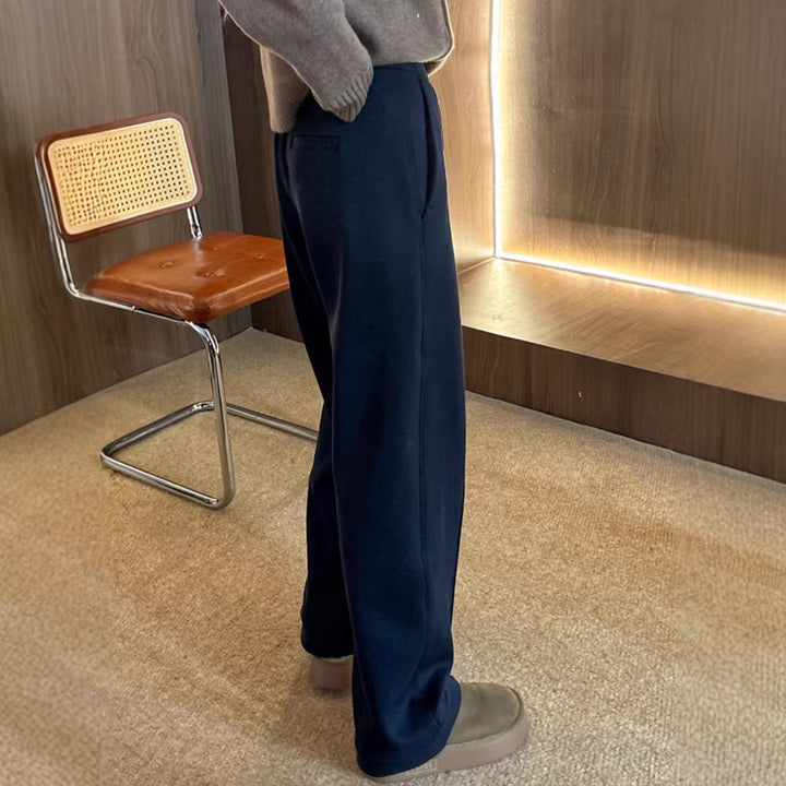Damer elegante, vide dressbukse Skjora