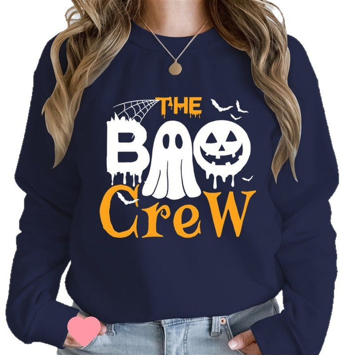 Damegenser med Halloween-tema og kreativt grafisk trykk Skjora