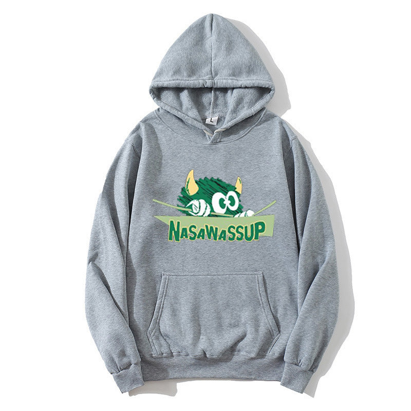 Damen Kapuzenpullover mit verspieltem Motiv Skjora