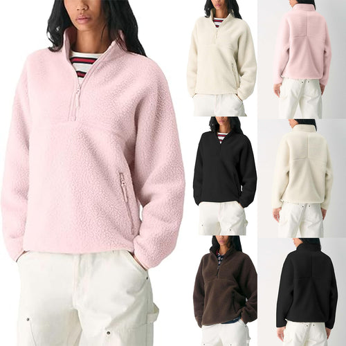 Kvinne Fleece Genser Skjora