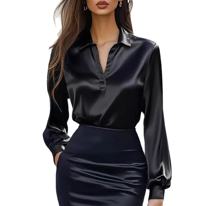 Damenes elegante bluse Skjora
