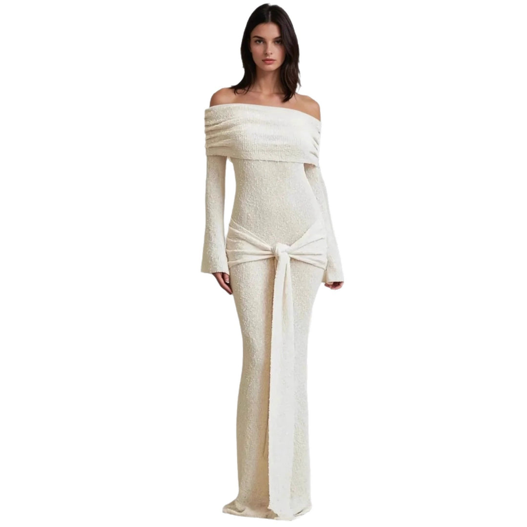 Damer Off-Shoulder Abendkjole Skjora