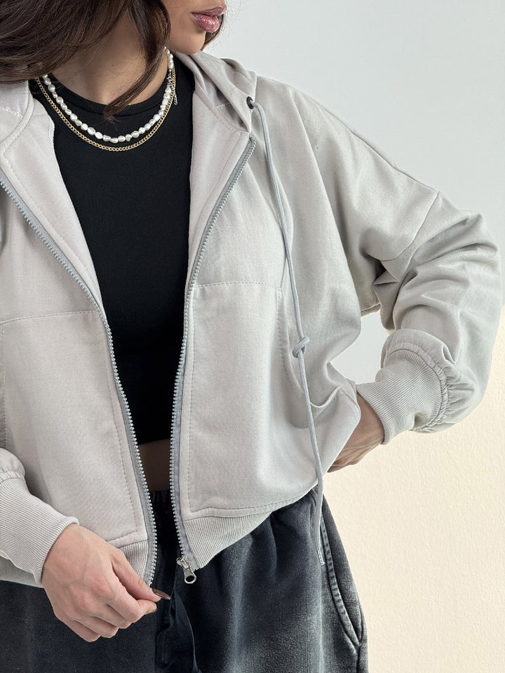 Dame Oversized Hettegenser Skjora