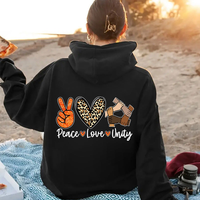 Damegenser med høykvalitets Peace-Love-Unity design Skjora