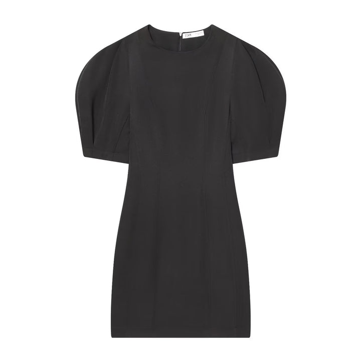 Damer elegant kjole med skulderputer og tidløst design Skjora