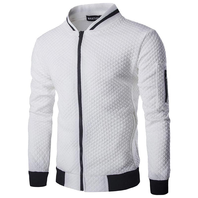 Men's sports jacket with stand-up collar and functional zip pockets Skjora