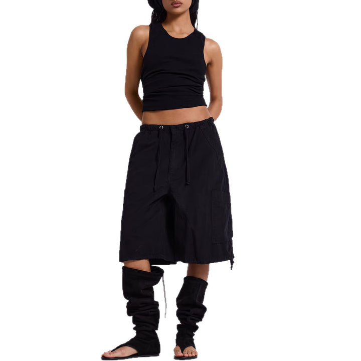 Dame casual korte Cargo-shorts med justerbar midje og praktiske lommer Skjora