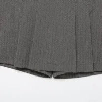 Dame elegante shorts med dekorativ belte Skjora