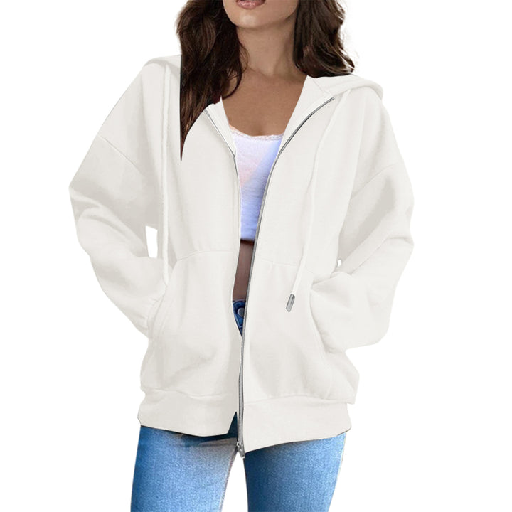 Dame hettejakke med koselig oversized snitt Skjora
