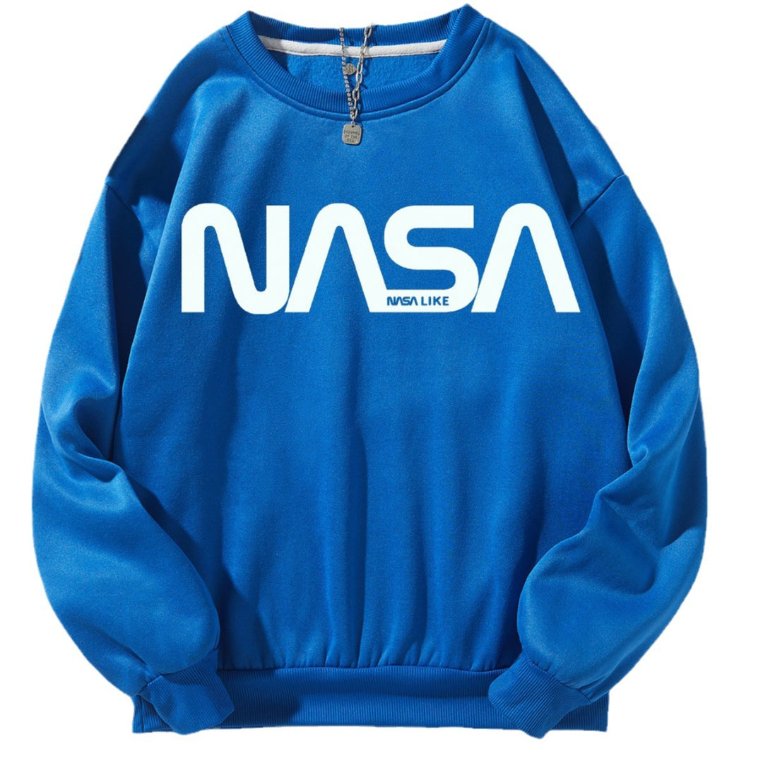Dame casual sweatshirt med fantastisk NASA-logo Skjora