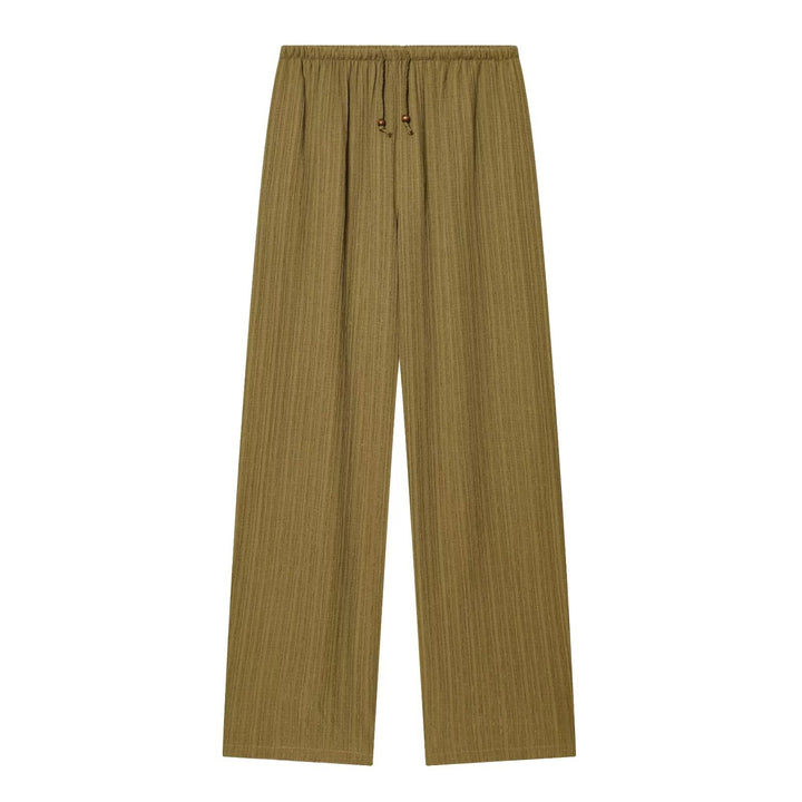 Dame casual bluse med strukturert stoff og overskårne skuldre Skjora
