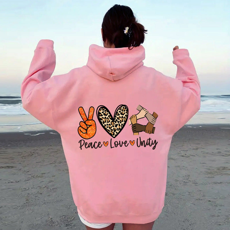 Damegenser med høykvalitets Peace-Love-Unity design Skjora