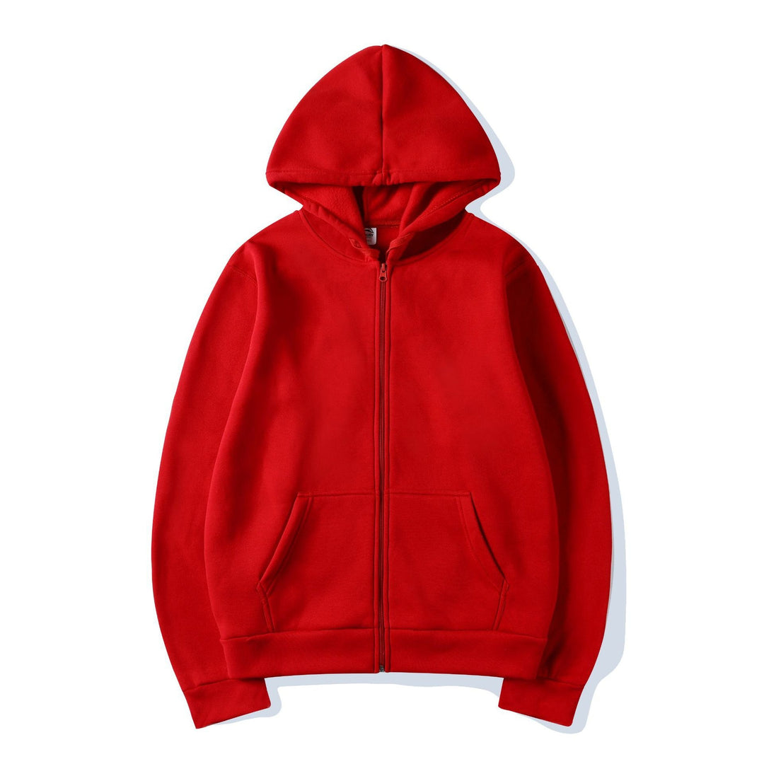 Dame hoodie sweatshirt med full glidelås og sidelommer Skjora