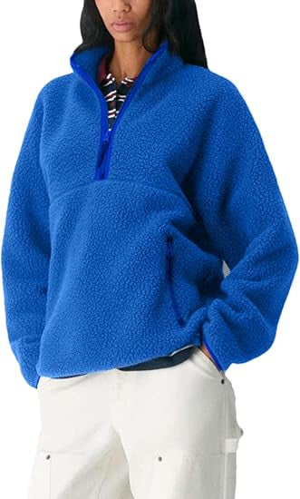 Kvinne Fleece Genser Skjora