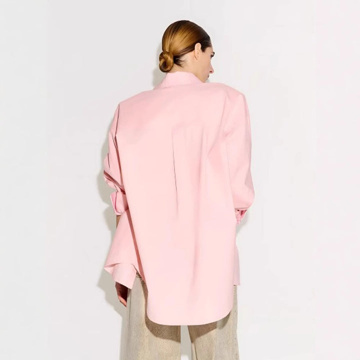 Dame Elegant og komfortabel bluse med innsnittede ermer Skjora