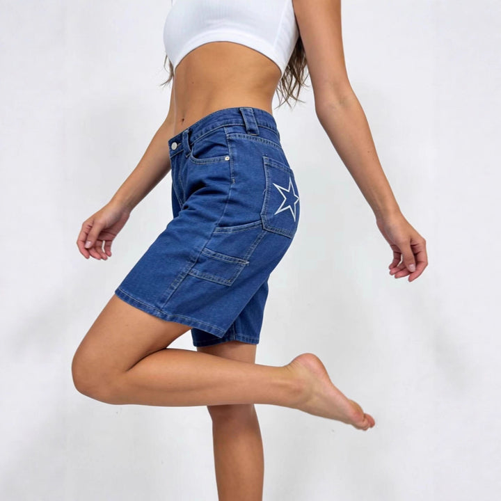 Damer avslappet Cargo-shorts Skjora