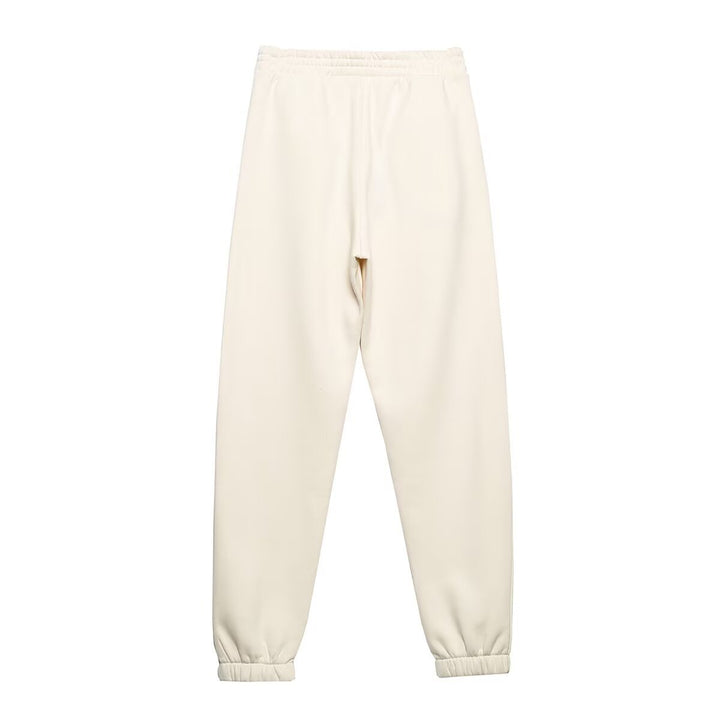Dame Sweatpants med behagelig elastisk midje og edel Michigan-trykk Skjora