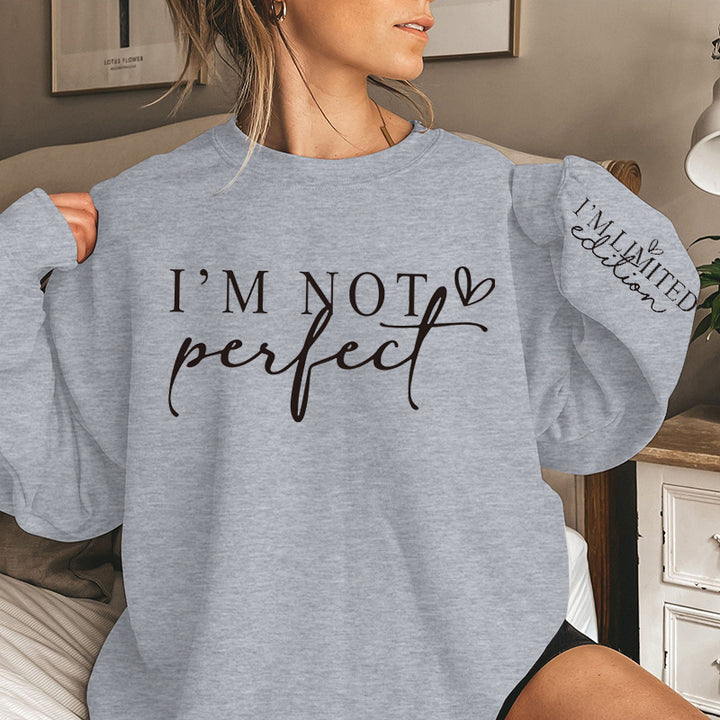 Dame Oversized Genser med trykk og begrenset utgave Skjora