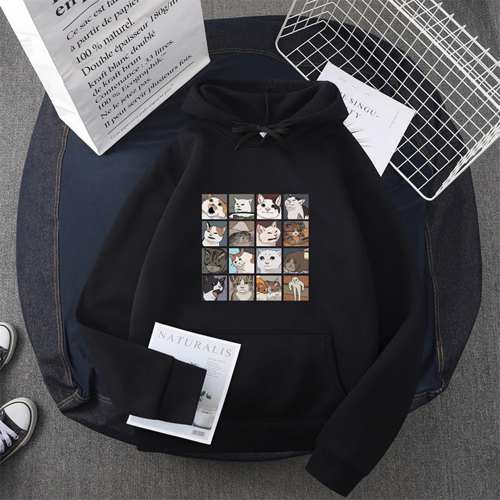 Kvinnes Sweatshirt med Dyremotiv Skjora