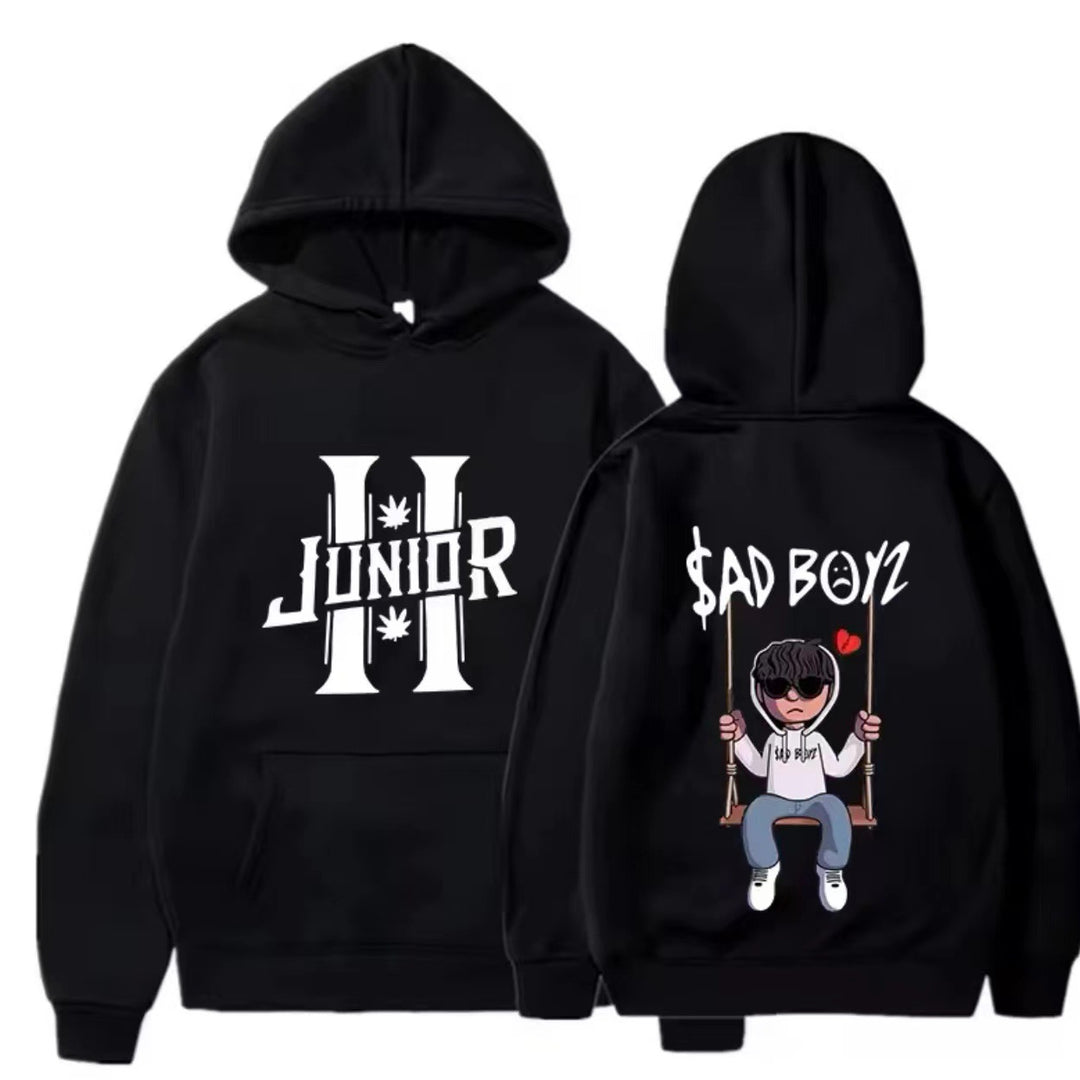 Women's hoodie with creative graphic prints Skjora