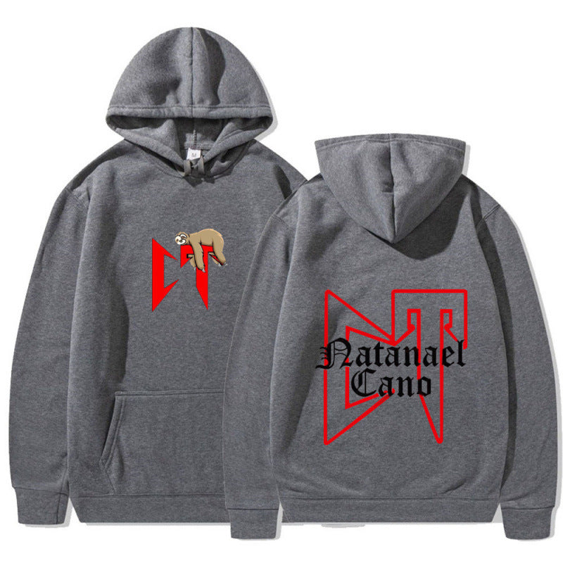 Dame hoodie med kreative dyremotiver og høykvalitets fleece Skjora