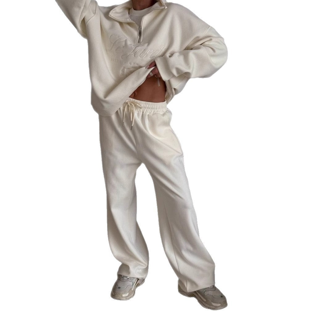 Dame sweatshirt og joggebukse sett Skjora