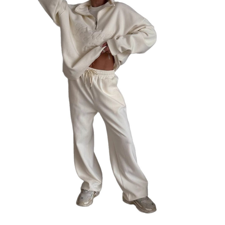 Dame sweatshirt og joggebukse sett Skjora