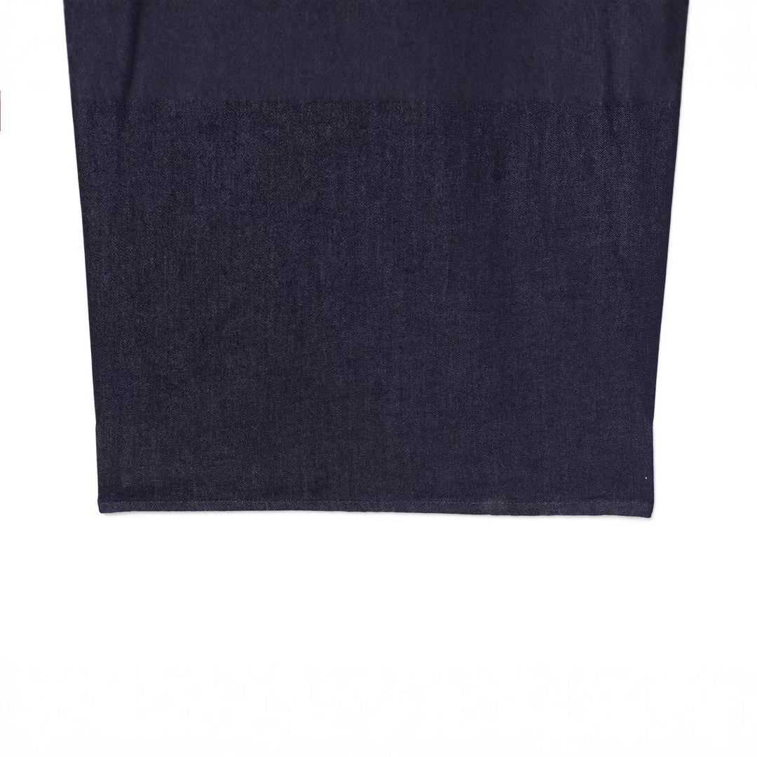 Dame maxikjole med elegant V-hals og fint drapering Skjora