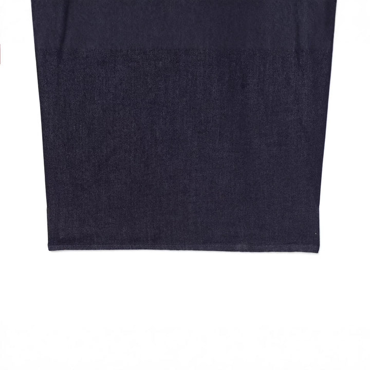 Dame maxikjole med elegant V-hals og fint drapering Skjora