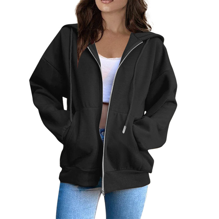 Dame hettejakke med koselig oversized snitt Skjora