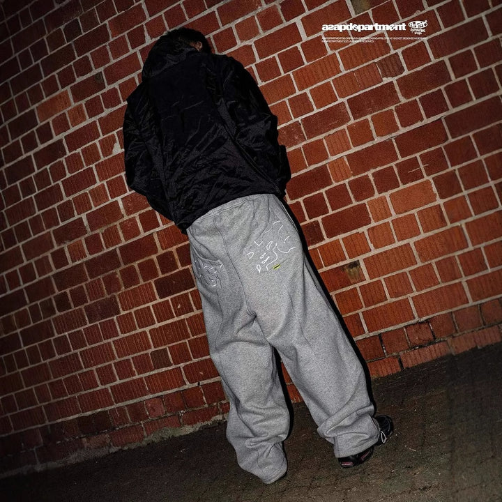 Dame sweatpants med innovativt design og trendy glidelåsdetalj Skjora