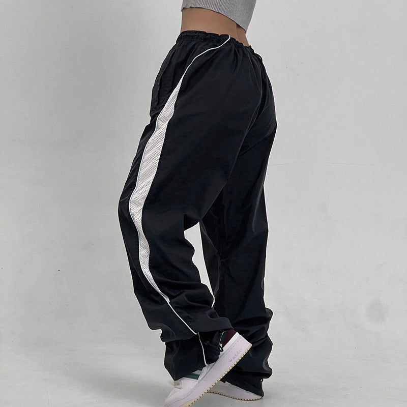 Dame Sporty Fritidsbukser med nette detaljer Skjora