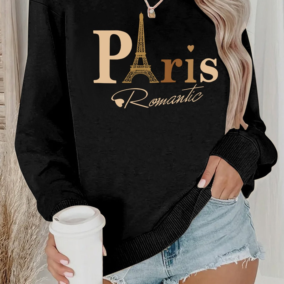Kvinnegenser med romantisk Paris-design Skjora