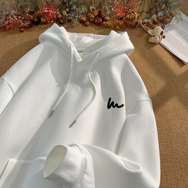 Dame hoodie med en avslappet oversized passform og høykvalitets mikrofiber materiale Skjora