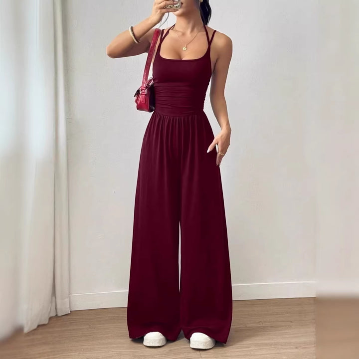 Dame jumpsuit i en avslappet stil Skjora