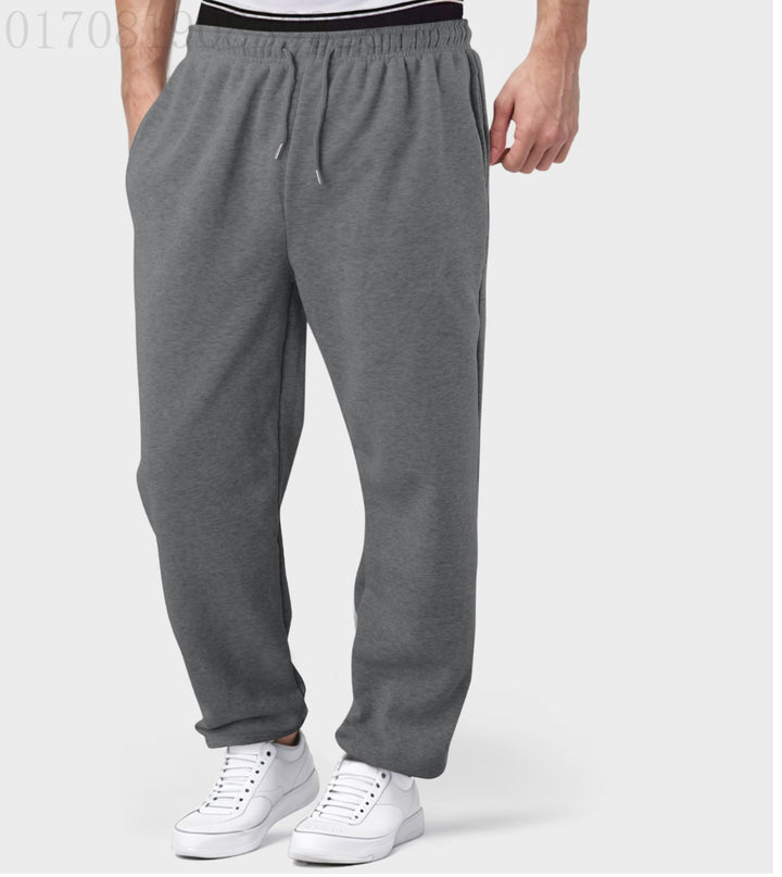 Herre komfortable joggebukser med elastisk liv og sidelommer Skjora