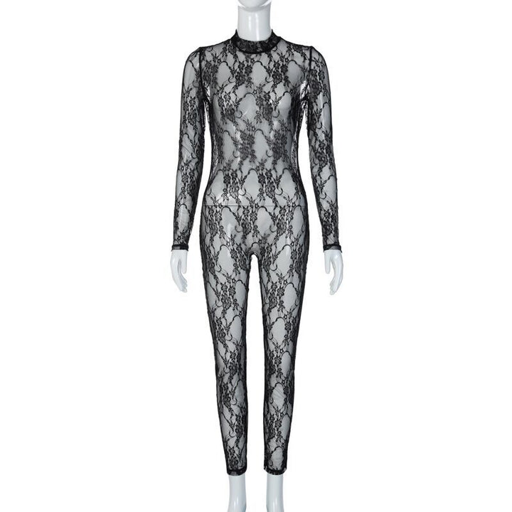 Damer Langermet bodysuit med blomsterprint Skjora