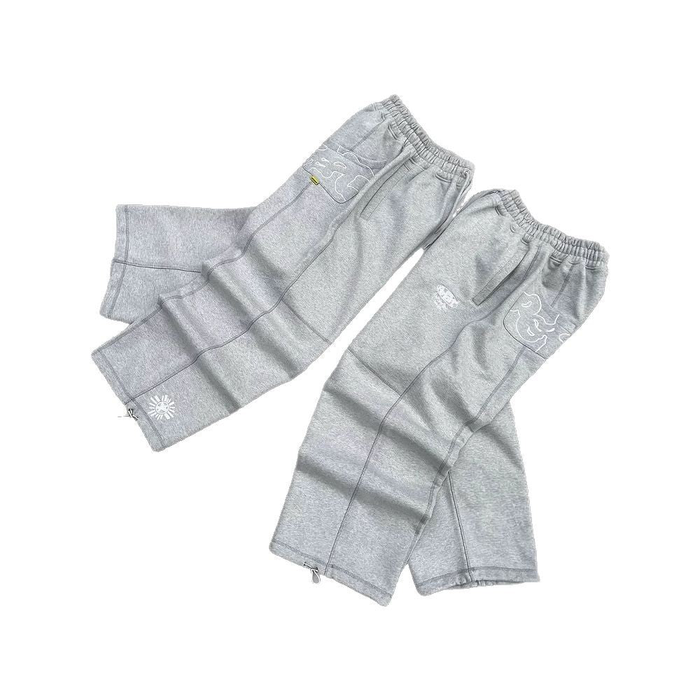 Dame sweatpants med innovativt design og trendy glidelåsdetalj Skjora