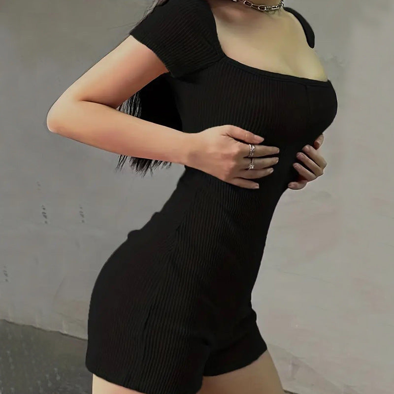 Dame Elegant og tettsittende Jumpsuit Skjora