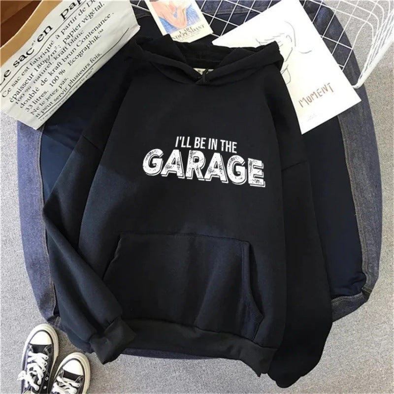 Damegenser med kreativ garage-motiv Skjora