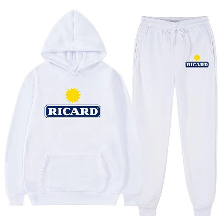 Kvinne Sporty Hoodie og Joggebukse Sett Skjora