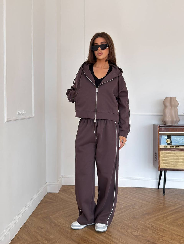 Dame sporty relax-set laget av høykvalitets jersey Skjora