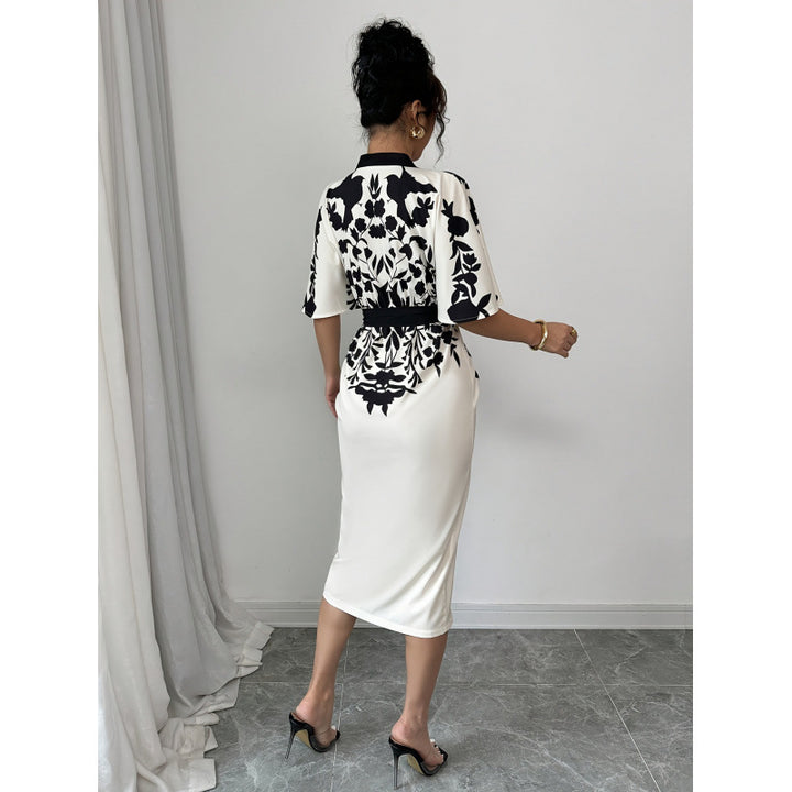 Dame Kimono-Stil Kaftan-Kjole Skjora